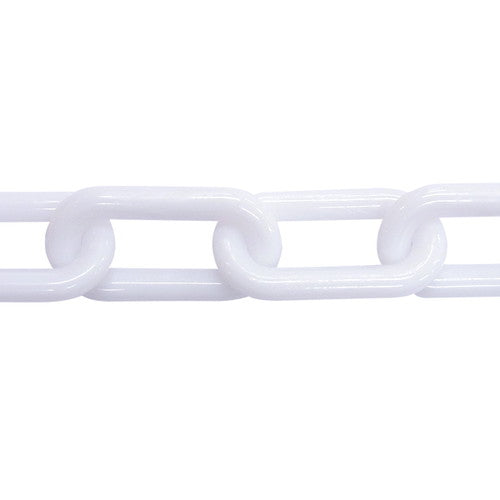 プラスチックチェーンNO.80(PW)白22635WHT