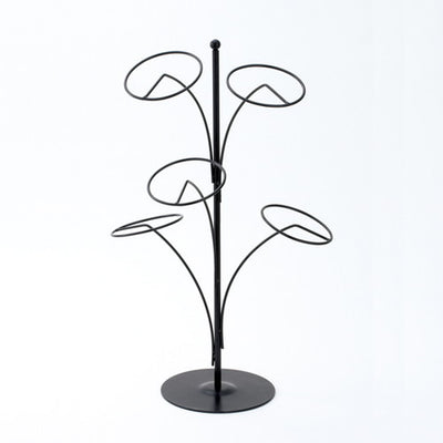 帽子5点掛スタンド黒55208BLKの商品画像