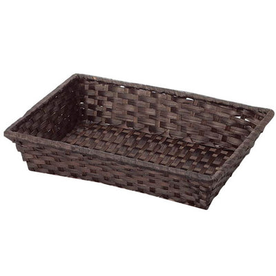 竹かごダークブラウン25-14DB55241***の商品画像