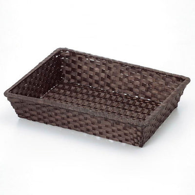 竹かごダークブラウン25-26DB55243***の商品画像