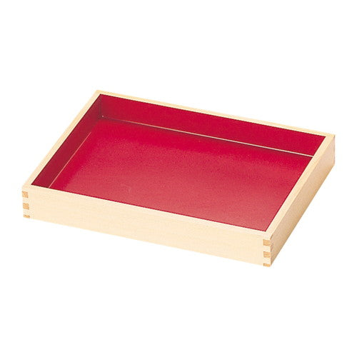 ひのき惣菜盆(朱/黒)小50466***の商品画像