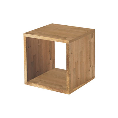 木製サイコロボックスライトオーク25cm角40170BRNの商品画像