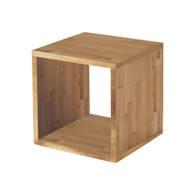 木製サイコロボックスライトオーク30cm角40171BRNの商品画像