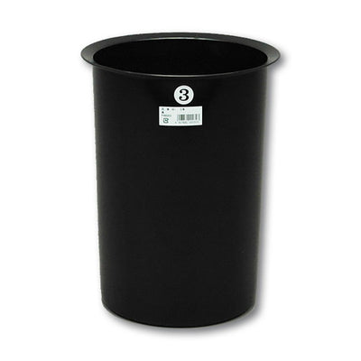 セロンPOT(花桶)F0602(中)3号ブラック51191-2Bの商品画像