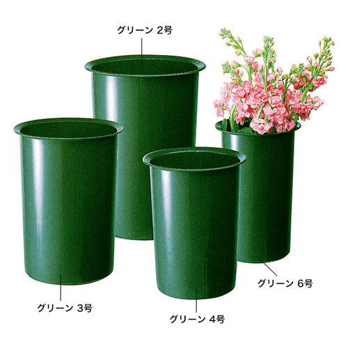 セロンPOT(花桶)F06056号グリーン51191-4*の商品画像