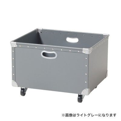 ファイバー収納BOXフチ強化W520ブラック50639BLKの商品画像