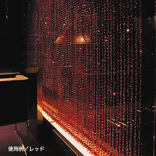クリスタルガーランド E-1050/14角 アンバー 53535AMB