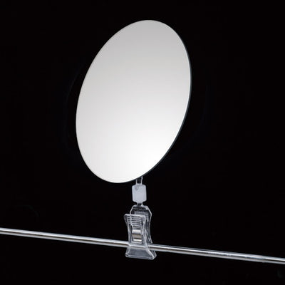 クリップ付アクリルミラー楕円小クリップ58808-1*の商品画像