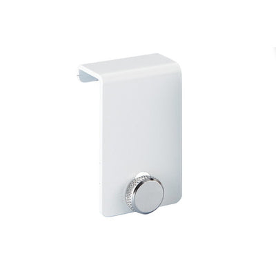 新SF中央片用エンド固定金具白62031WHT