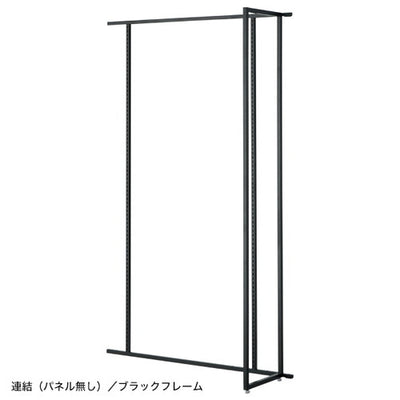 ユニットラック120壁面連結パネル無黒58892-2B