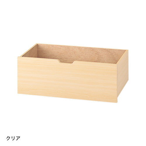 木製収納トロッコW900用クリア色49981-1*