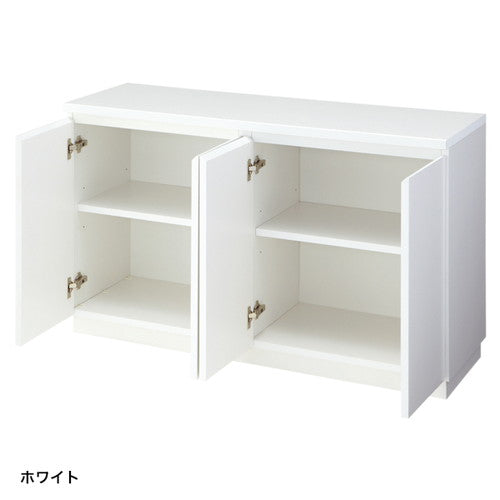 木製収納ボックスハイタイプW1200濃茶56434DBN
