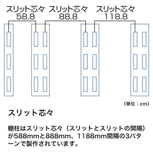 貫通式ミニ角バーセットW900 D250 49990-2*