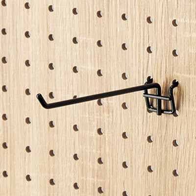 有孔パネル用フックブラック(10本入)L15061853-04