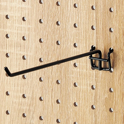 有孔パネル用フックブラック(10本入)L20061853-05