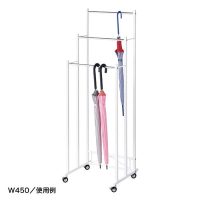 3段傘掛けW450ホワイト53961-1*