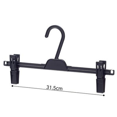 プラスティック製ボトムハンガー黒(バラ1本)50709***