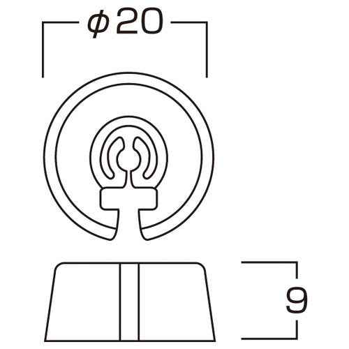 サイズチップ 丸型サイズチップ その他 H 2L H-2L 50入 56699241