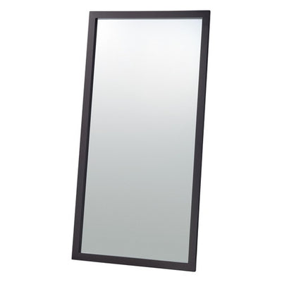 大型立掛けミラー(鏡5mm)濃茶50363DBR