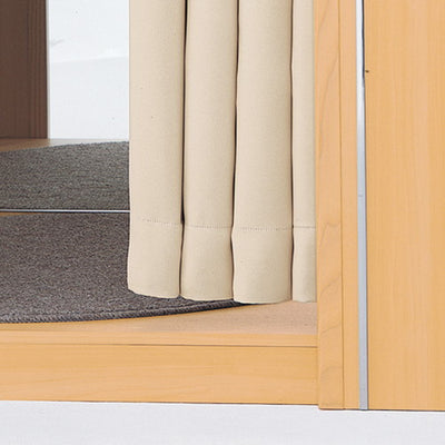 防炎カーテン(レール)ベージュH1700(1枚)50366***