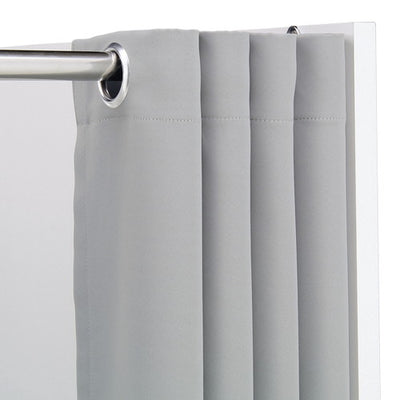 フィッティングルーム用カーテン(ハトメ)グレー52188-1*