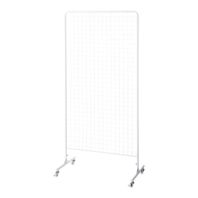 両面ネットスタンドH1800白53748***