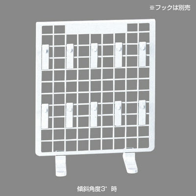 樹脂製卓上ネットスタンド本体白53859-1*