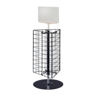 卓上ネットディスプレー三角型ブラック40613BLK