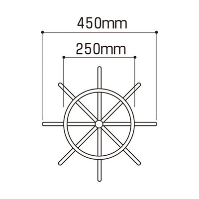円型フック回転小物掛け追加リング50342-2*