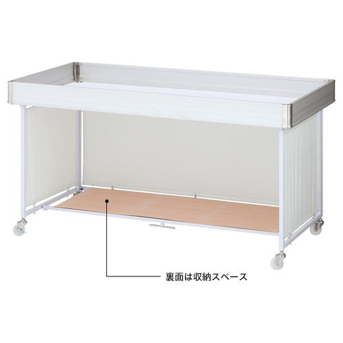 平台ワゴン W1200 ホワイト 55895WHT