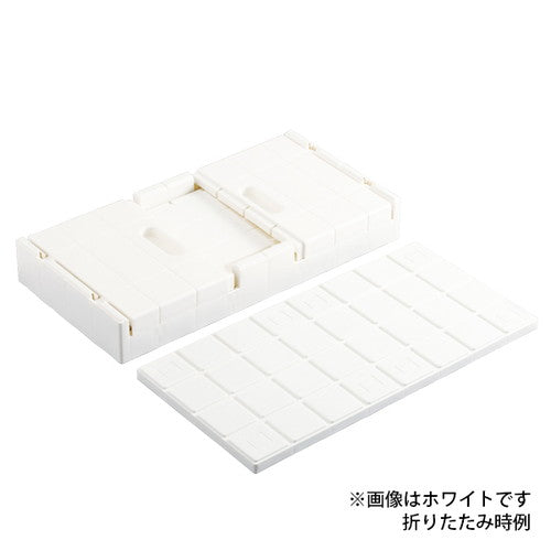 スタッキングコンテナボックス 大 ブラック 61852-02