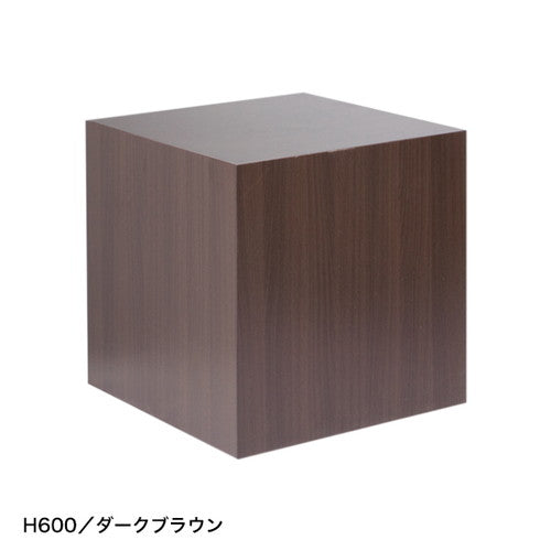 木製キューブステージH600ホワイト53900-2*