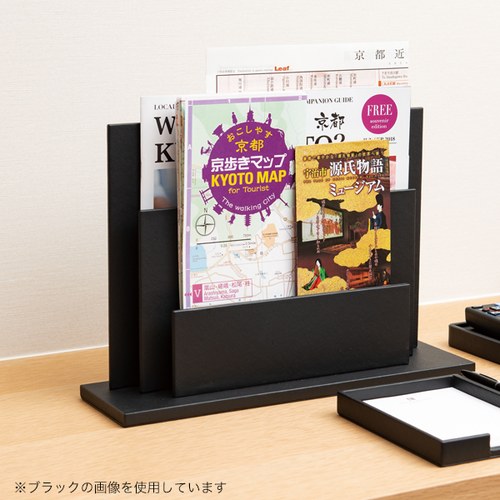 ホテル用客室備品 パンフレット立 HG10BRブラウン ブラウン 61199BRN