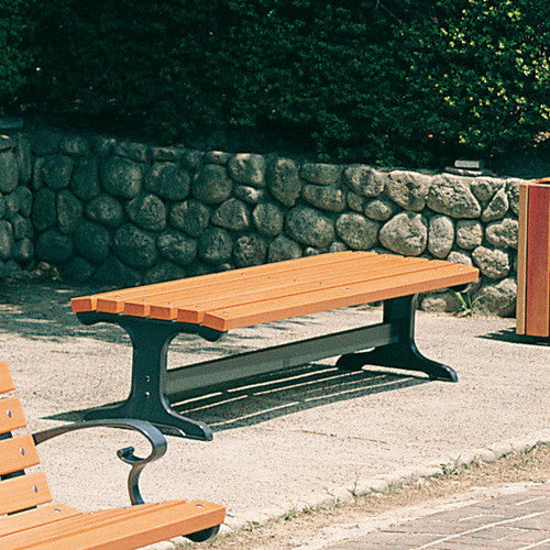 ウッドベンチ/アルミ製ベンチ ウッドベンチ CW-2 54852-3*