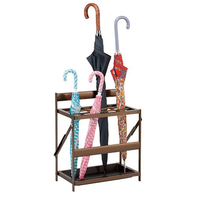 折りたたみ式アルミ製傘立て15本55827-02の商品画像