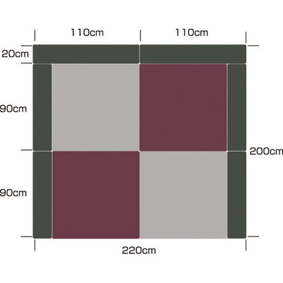 基本セットコの字タイプ52443***の商品画像