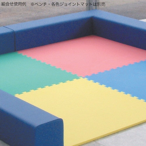 キッズコーナー/遊具 ジョイントマット グリーン 52449GRN