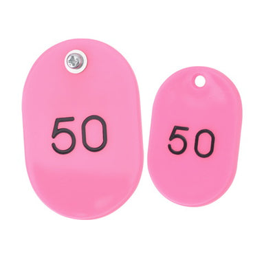 スチロールペアチケット(1~50)ピンク11011PNKの商品画像