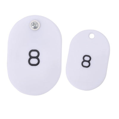 スチロールペアチケット(1~50)ホワイト11011WHTの商品画像