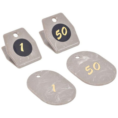 マーブルクロークチケットブラウン(1~50)22405***の商品画像