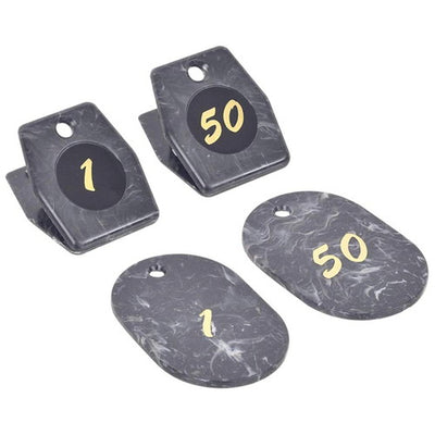 マーブルクロークチケットグレー(1~50)22407***の商品画像