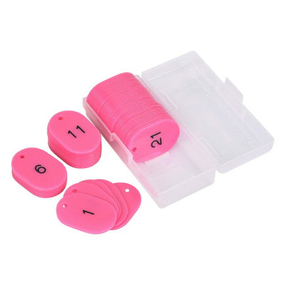 スチロール番号札大1~50桃11811PNKの商品画像