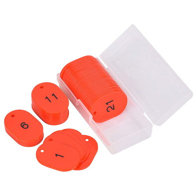 スチロール番号札大1~50赤11811REDの商品画像