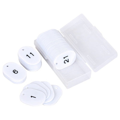 スチロール番号札大1~50白11811WHTの商品画像