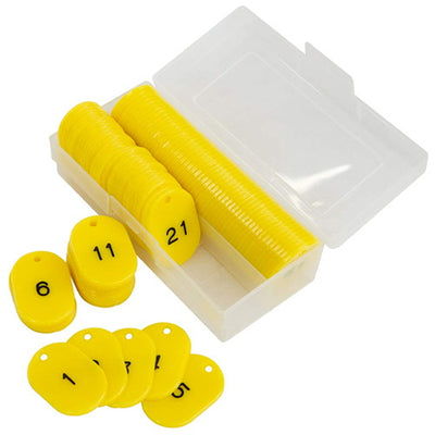 スチロール番号札小1~100黄11813YLWの商品画像