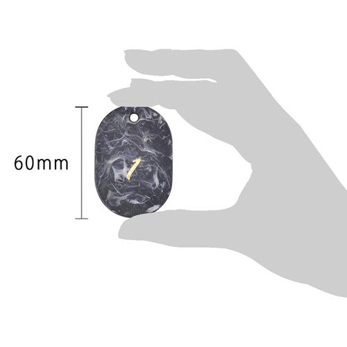 クロークチケット/番号札 マーブル番号札(1~50) グレー 22805GRY