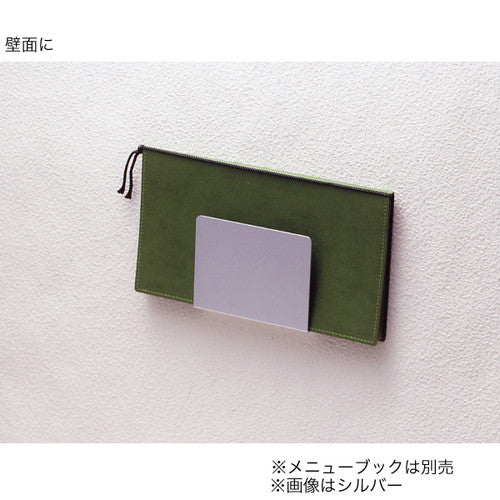 伝票立/伝票受 アルミメニュー差し&バインダーホルダー HC-9 銀 49823SLV