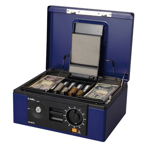 キャッシュボックスCB-8670ブルー62035-01の商品画像