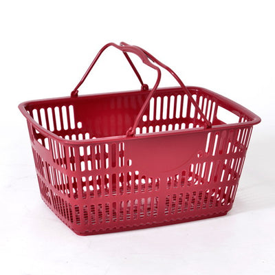 ショッピングバスケットNSW33ワインレッド52360REDの商品画像