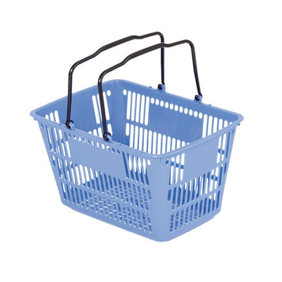 黒取手付角1号セルフバスケット青20711BLUの商品画像